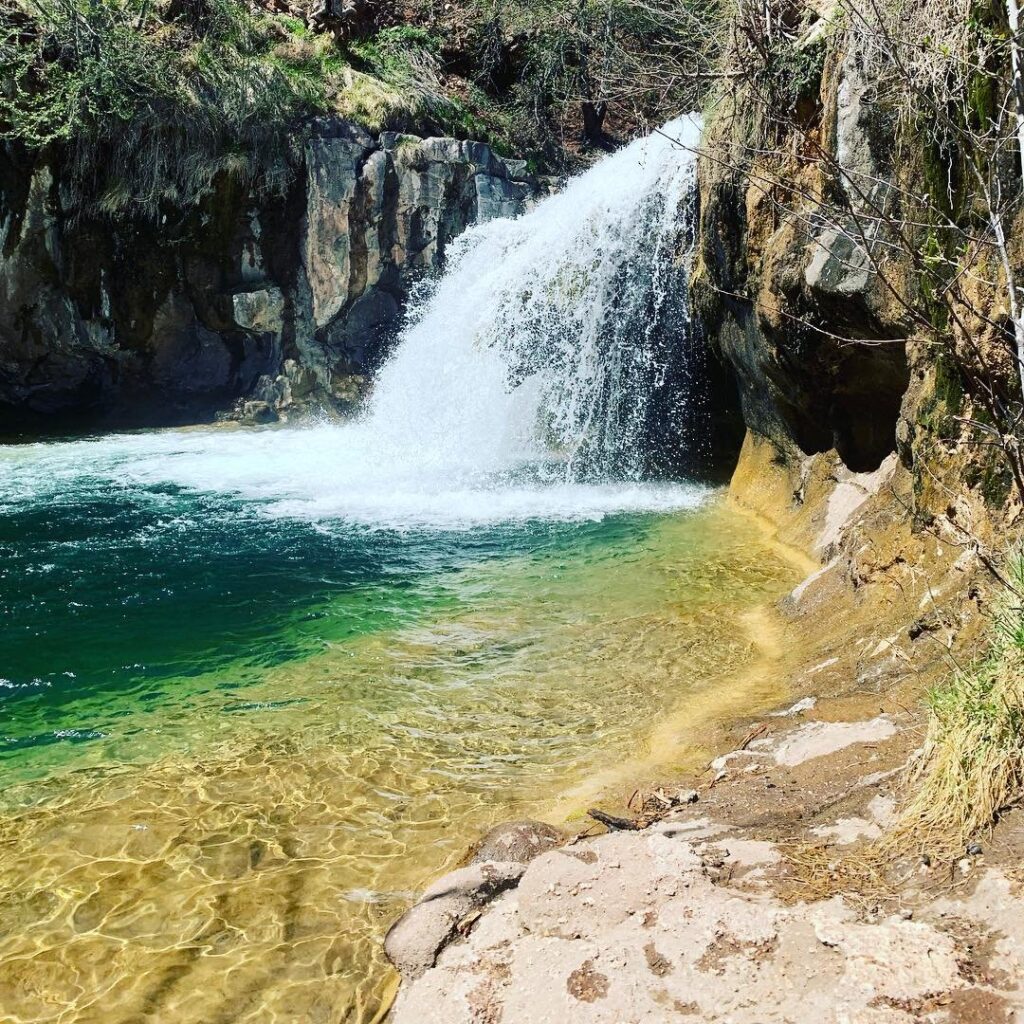 Quite the adventure to Fossil Creek Falls!!