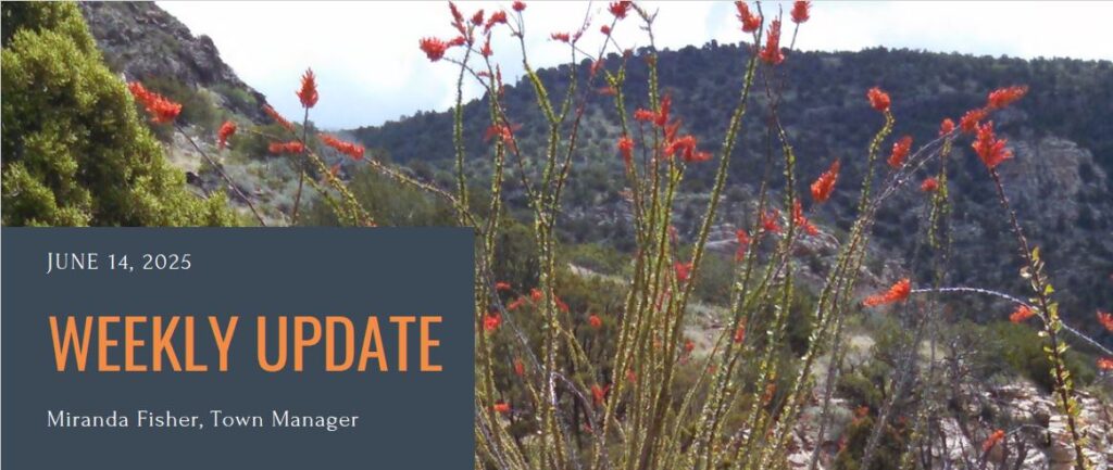 Town of Camp Verde – Weekly Update – June 14, 2025